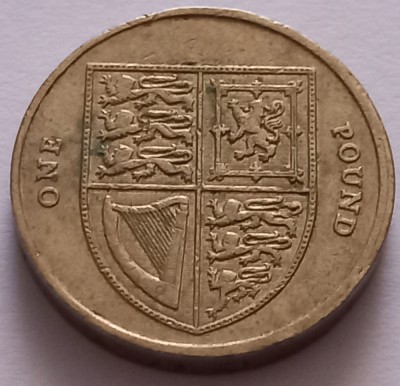 Marea Britanie, 1 Pound 2010 - Regina Elisabeta II foto