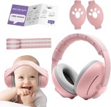 Casti Antifonice 2 in 1 Pentru Bebelusi si Copii 3-48 luni WePro Store, Bentita Elastica Moale si Clasica Superioara, protectie auditiva in medii zgom