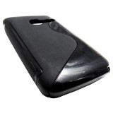 Husa silicon S-line neagra pentru Orange Dabi (Alcatel OT-3040)
