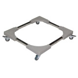 Suport Ajustabil Electrocasnice XN-D 200kg, Universal, Aragaz, Frigider, Alb, 43.5-66cm