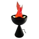 Cumpara ieftin Lampa electrica cu picior ce imita flacara falsa