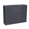 Jardiniera mare dreptunghiulara antracit 99,5x29,5x78,5 cm GRAPHIT