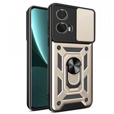 Husa pentru Motorola Moto G85, Techsuit, CamShield, Aurie foto