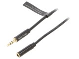 Cablu Audio Jack 3,5mm Aurit 1,5m
