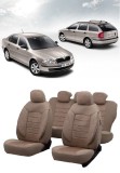 Cumpara ieftin Set huse scaune SKODA OCTAVIA II 2004-2010 Bej