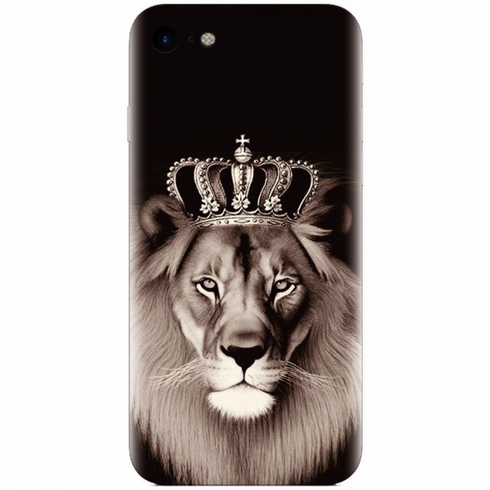Husa silicon pentru Apple Iphone 6 Plus, Lion King
