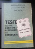 Teste pentru obținerea permisului de conducere - Ștefan Marin, Stupcanu Victor
