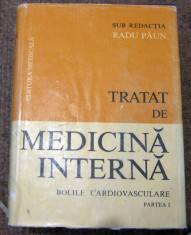 Radu Paun - Tratat de medicina interna. Bolile cardiovasculare vol. I foto