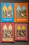 Lot LIMBA GERMANA Manual clasele IX-XII - Abager, Stefanescu (4 vol)