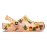 Saboti Crocs Classic Pool Party Clog Kids Galben - Papaya, 30, 32, 33, 37