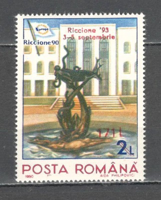 Romania.1993 Targul filatelic RICCIONE-supr. ZR.906 foto