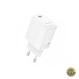 Incarcator Retea Borofone BN28 Fuente 30W 3A 1 x USB-C Alb