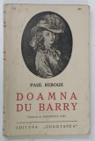 DOAMNA DU BARRY de PAUL REBOUX , 1938
