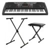 Set Orga FunKey 61 BK + stativ + bancheta