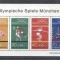 Germany Bundes 1972 Sport Olympic Games perf. sheet MNH DA.062
