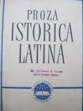 Proza istorica latina - Iulius Caesar , Sallustiu , Curtiu , Tacitus , Suetonius