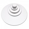 Set 31 Oglinzi Acrilice Autoadezive Luxer, Model Buline, 5 Dimensiuni, Argintiu