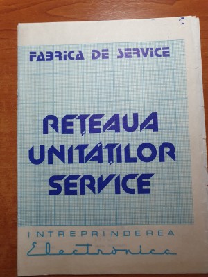intreprinderea electromagnetica- reteaua unitatiilor service -perioada comunista foto
