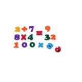 Joc pentru copii, magneti, calcul cu numere, 36 bucati, multicolor