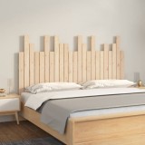 VidaXL Tăblie de pat pentru perete, 146,5x3x80 cm, lemn masiv de pin