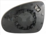 Sticla oglinda exterioara dreapta TYC VW Touareg II 7P5 7P6 202018, convexa si incalzita, pentru 3.0 V6 TDI TSI, 3.6 FSI 4.2 V8 TDI FSI Hybrid,