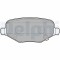 Set placute frana spate DELPHI, Chrysler Grand Voyager V (Rt), 10.2007-; Dodge Journey, 06.2008-, spate; puntea spate