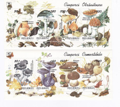 1994 Ciuperci Comestibile si Otravitoare 1994 LP1349/1349a MNH foto