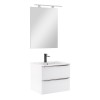 Mobilier complet de baie Vario Trim 60 alb-alb