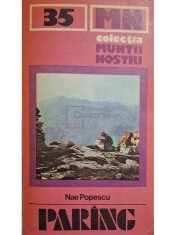 Nae Popescu - Muntii Parang (Editia: 1986) foto