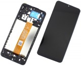 Display Samsung Galaxy M02 M022 cu Rama Black Negru