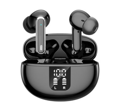 Casti wireless cu noise cancelling, Bluetooth 5.4, Fara fir, In-ear, Microfon foto