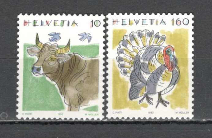 Elvetia.1992 Animale DH.156