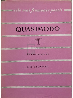 Quasimodo - Versuri (Editia: 1961) foto