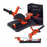 Suport pentru polizor unghiular din aluminiu si plastic, 110, 115, 125 mm, Kraft