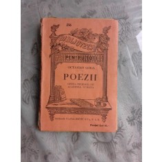 POEZII - OCTAVIAN GOGA