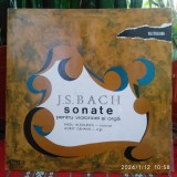 BACH / SONATE PENTRU VIOARA SI ORGA - RADU ALDULESCU ( STARE NM- ) DISC VINIL, Clasica