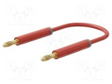 Cablu de măsurare ST&Auml;UBLI 2m 60V DC 30V AC 19A roșu neizolat