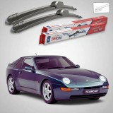 Cumpara ieftin Ștergătoare Porsche 968 1991-1995 | Set Față Flat &ndash; TeamCar&reg;