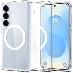 Husa Samsung Galaxy S25 Spigen Ultra Hybrid MagSafe, transparenta foto