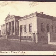 5251 - TURNU MAGURELE, Teleorman, Justice Palace - old postcard - used - 1917