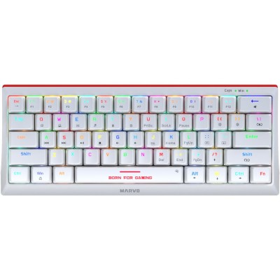 Tastatura Marvo KG962G white foto