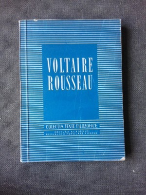 VOLTAIRE - ROUSSEAU foto