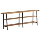 VidaXL Masă consolă, 180x35x70 cm, lemn masiv de mango
