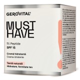 Gerovital Must Have crema hidratanta 1% Peptide SPF 15, 50ml