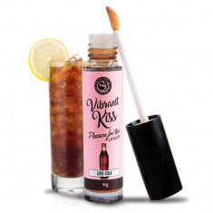 Gloss pentru sex oral sărutând aroma de cola