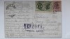 1920-C.P.circ.-CENZURAT-Francare rara, Circulata, Printata, Iasi