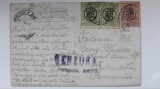1920-C.P.circ.-CENZURAT-Francare rara