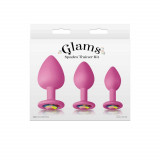 Glams - Set dopuri anale, roz, Orion