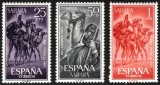 Sahara Spaniola 1963 - Pro Infancia, cămile, serie neuzata