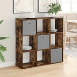 vidaXL Bufet cu sertar Stejar fumuriu 102 x 31 x 99,5 cm 8000496